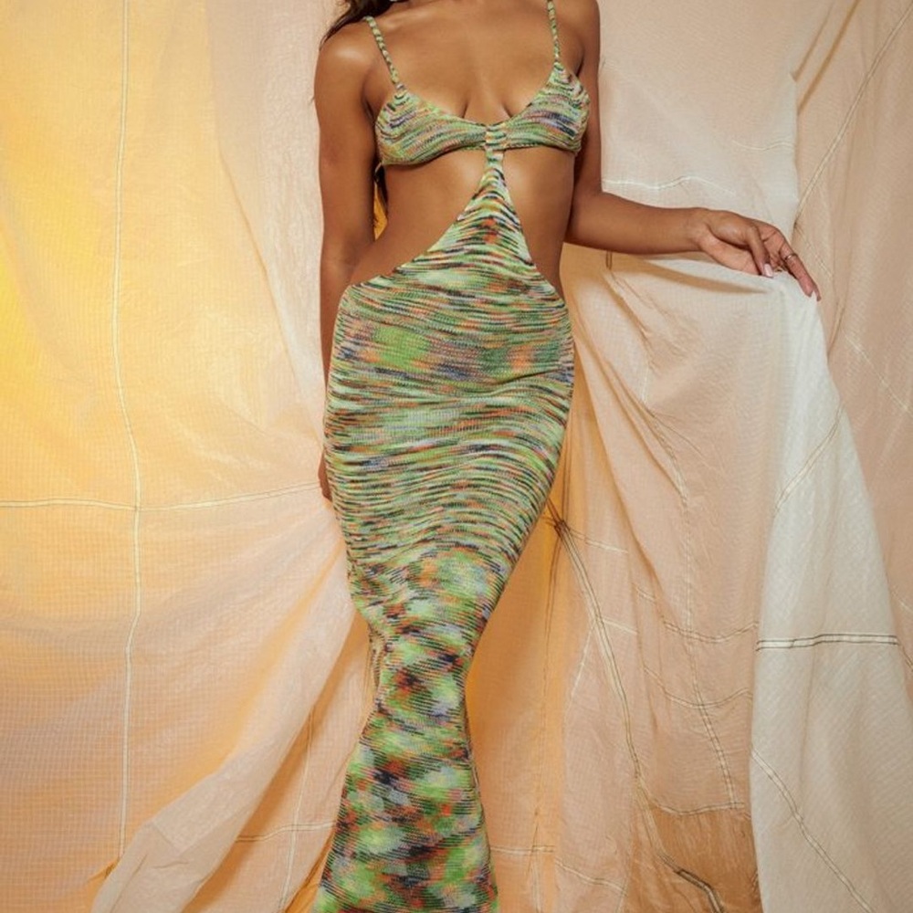 NWT Jaded London Spacedye Knit Dress